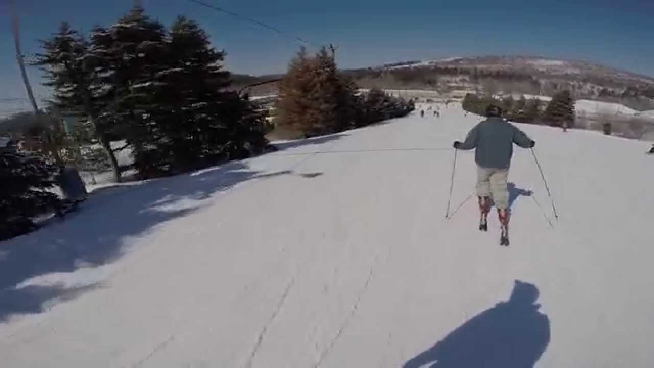 Blue Mountain Paradise Ski Run March 6 2015