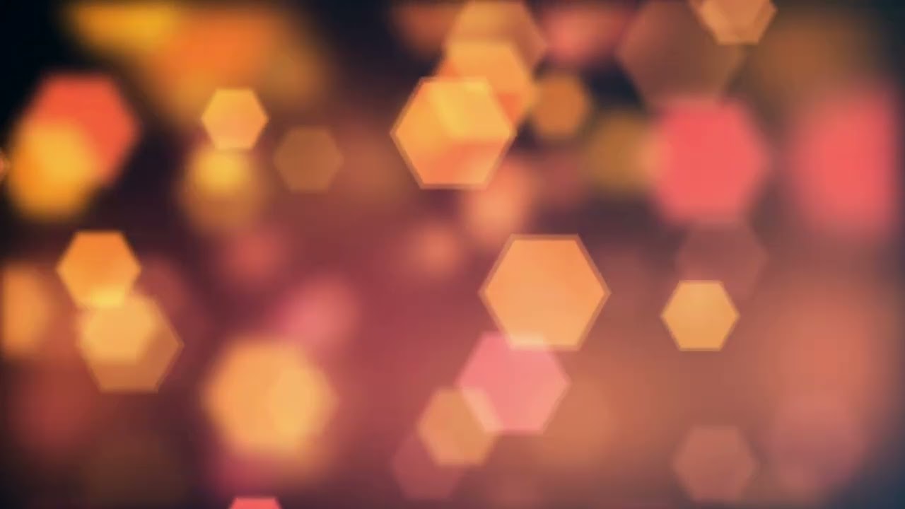 Golden Bokeh Lights 4K ✨ | 1H | Relaxing Ambient TV Art 🔇