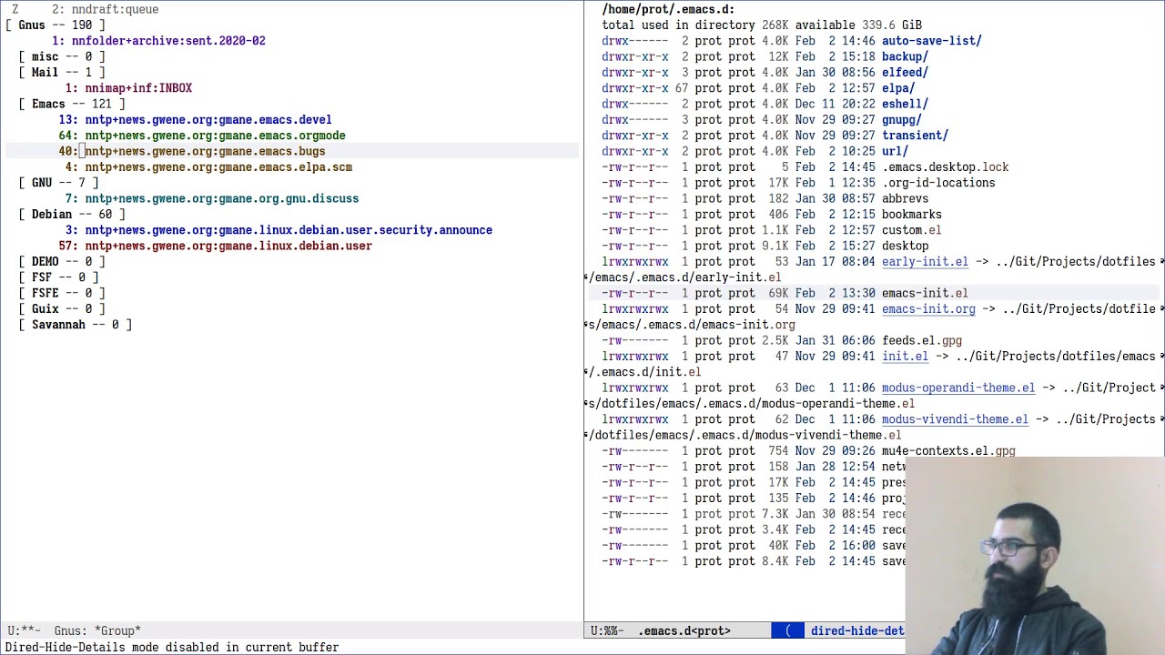 Emacs: introduction to GNUS