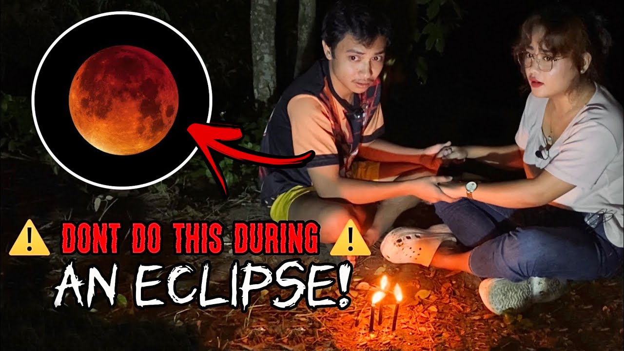 We tried a RITUAL to summon SPIRITS during ECLIPSE then this happened...