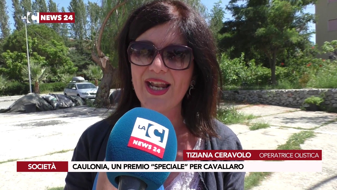 CAULONIA, UN PREMIO “SPECIALE” PER CAVALLARO