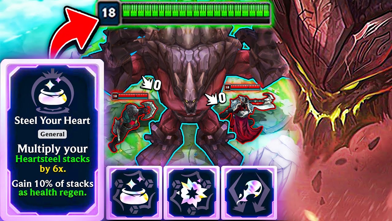 When Malphite gets 3 prismatic augments he turns into an UNKILLABLE MOUNTAIN!