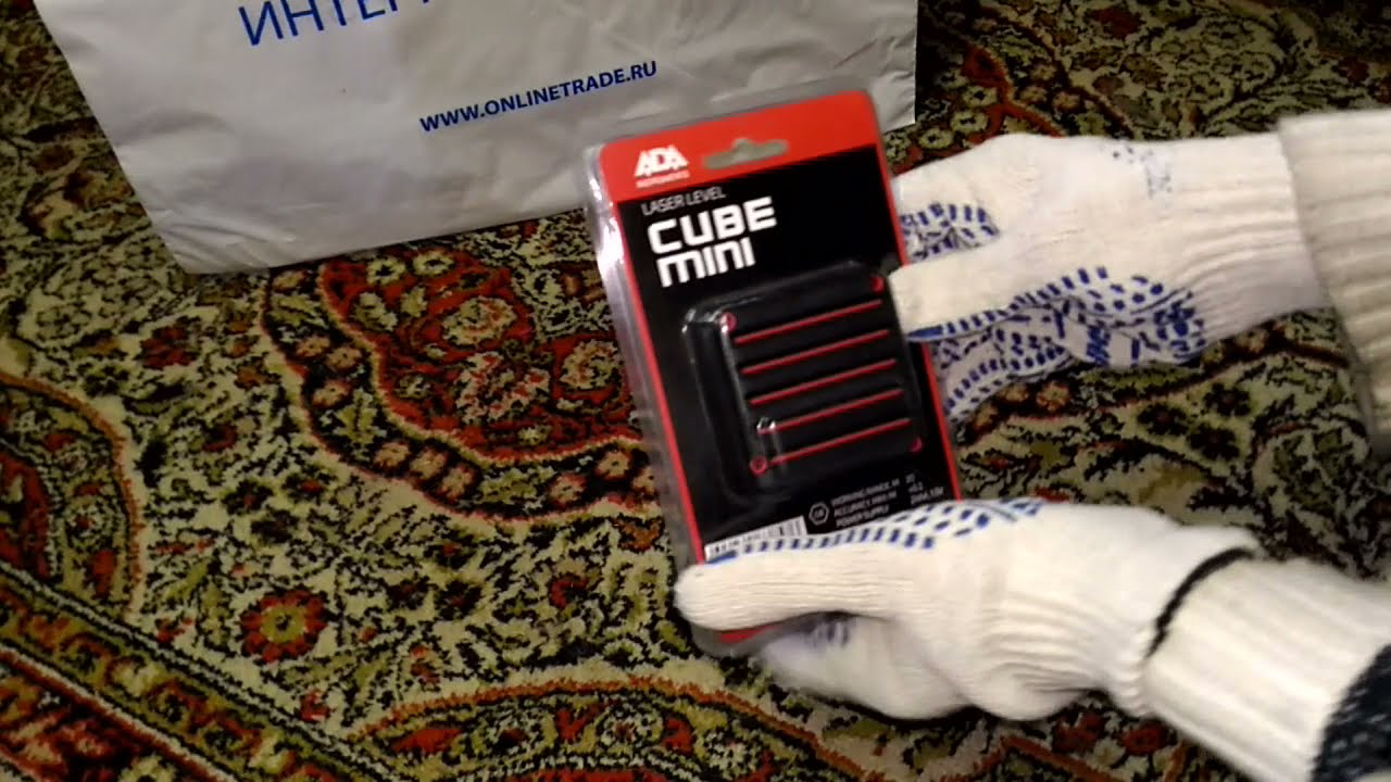 ОНЛАЙН ТРЕЙД.РУ &mdash; Уровень лазерный ADA Cube MINI Basic Edition