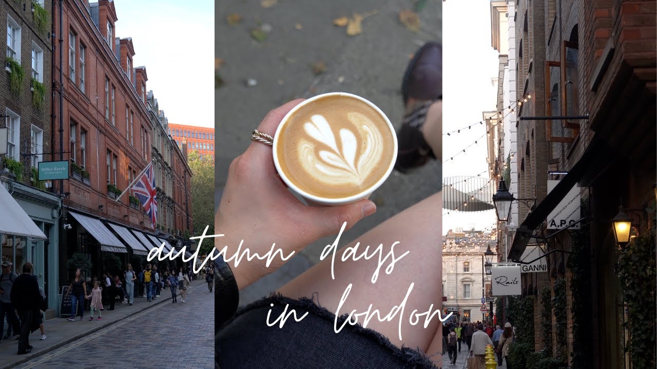 london diaries | a walk around covent garden, watchhouse coffee | cosy autumn days | 4K