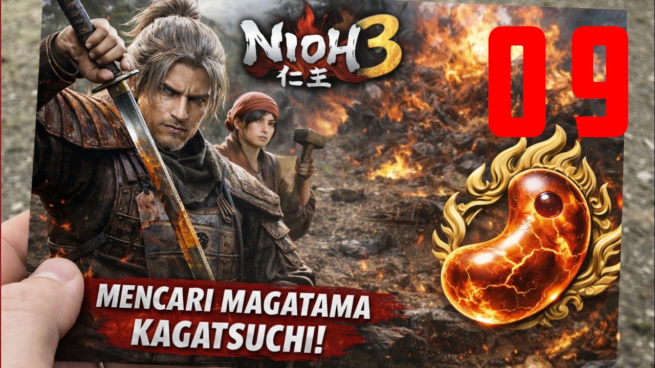 Quest Pandai Besi |  Nioh 3 | Indonesia | Ayo Kita Main | Bagian 9