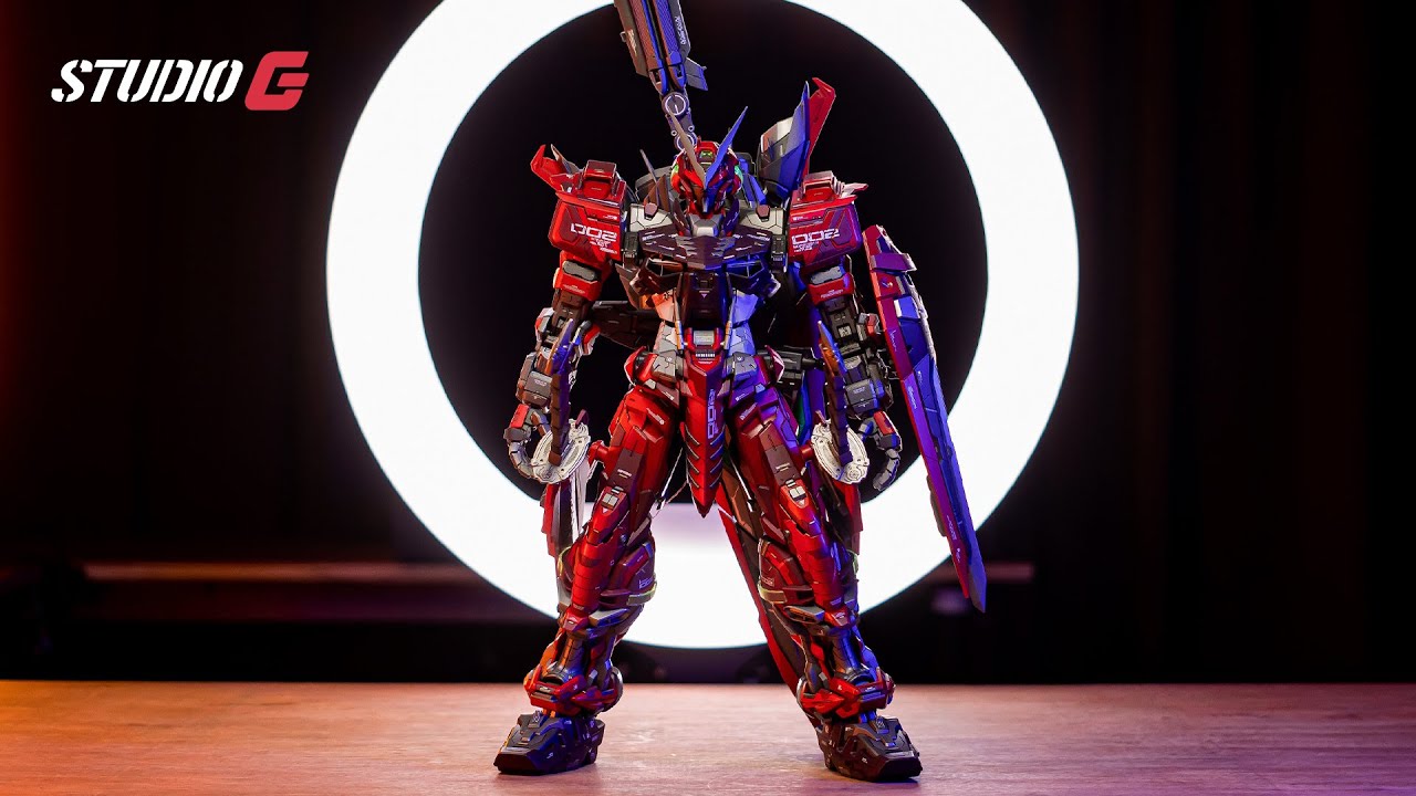 250 HOURS BUILD | CUSTOM PG GUNDAM ASTRAY RED FRAME KAI INDUSTRIAL VER. | 4K