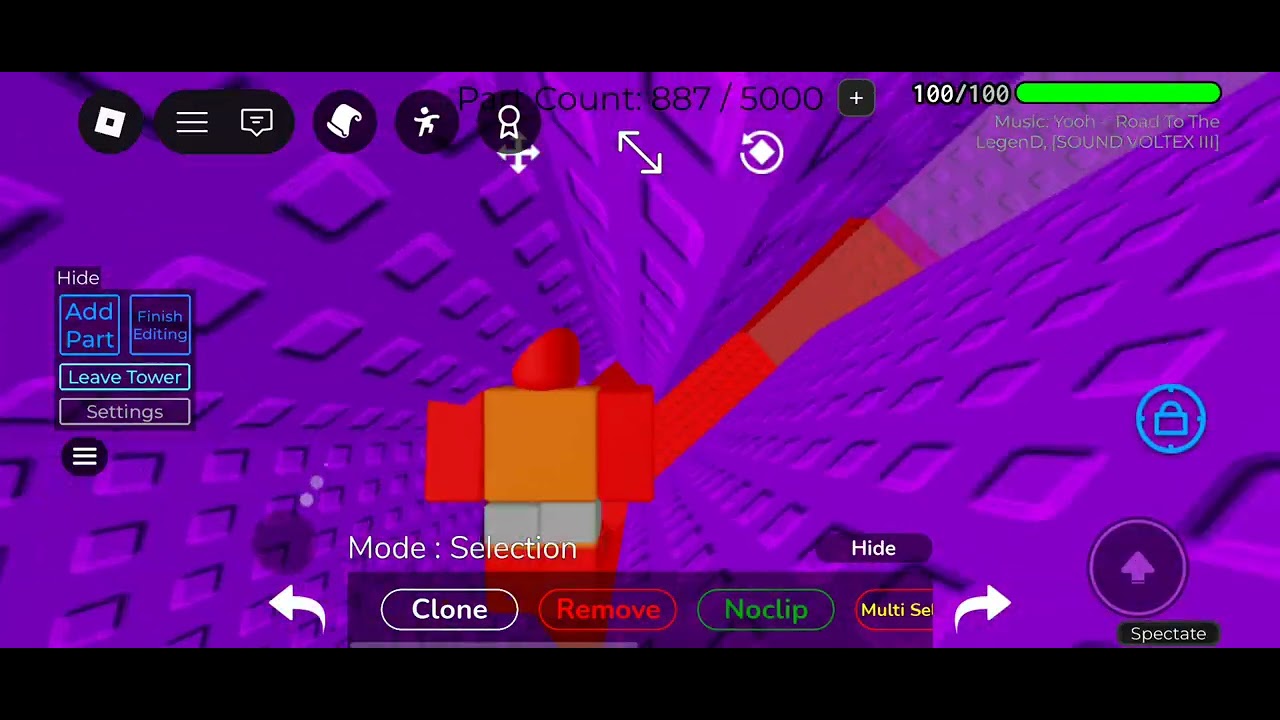 (Tower Creator) Me and friend Building NEAT in 10 minutes