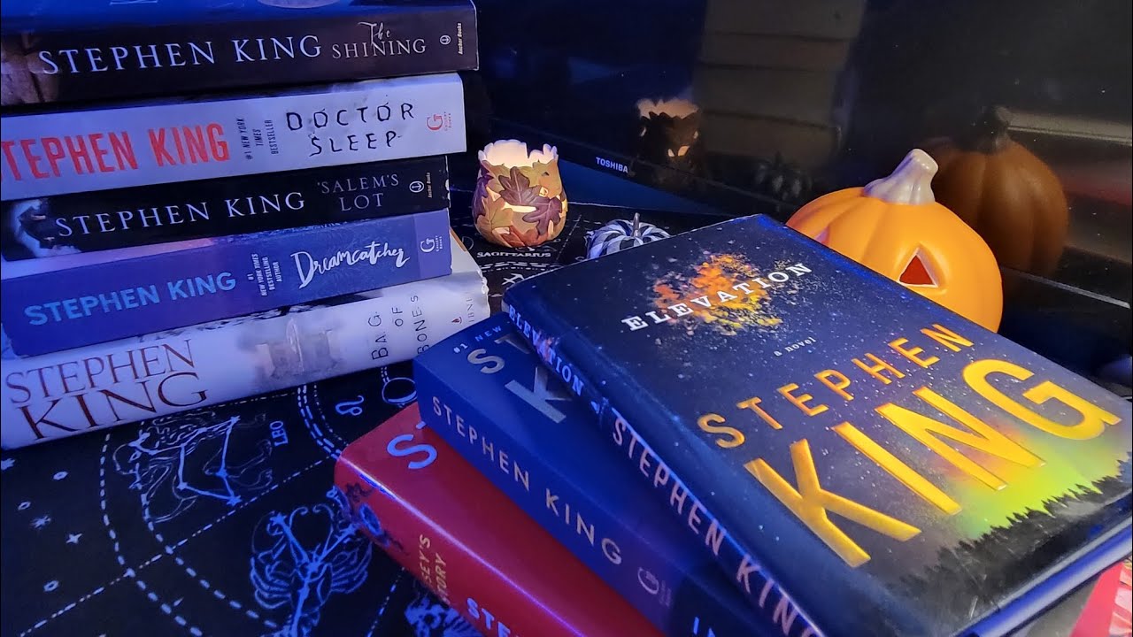 ASMR Book Collection: Stephen King Edition [Whispered, Tapping, Page Flipping]