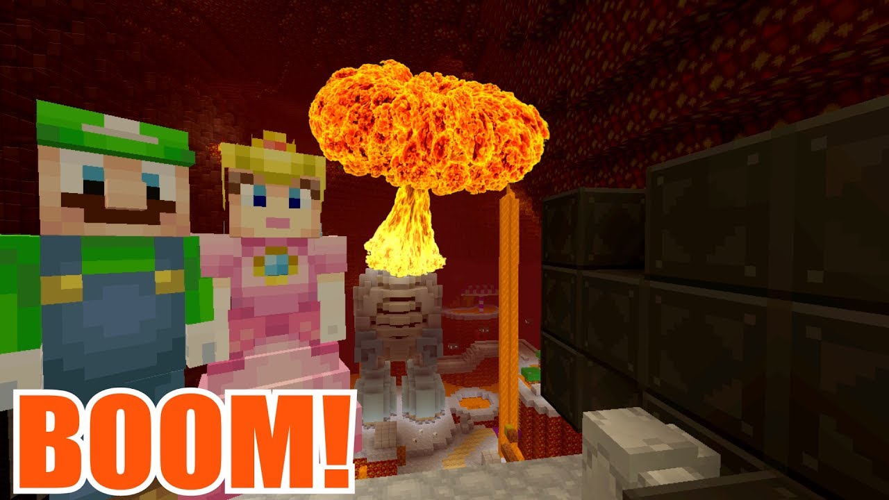 Minecraft Switch - Luigi's Fun Manison - BLOWING UP SAKAWAKA! [DANGER!] [13]