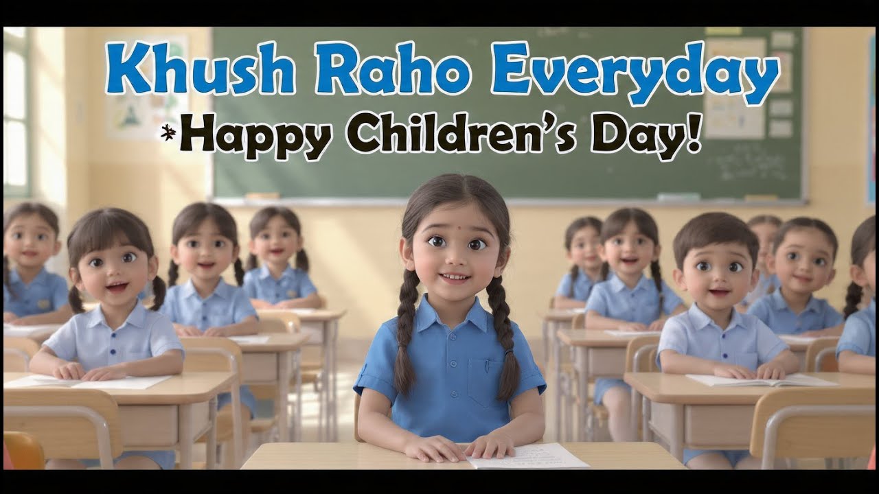 बच्चों का गीत | Happy Children’s Day Song in Hindi | Sunday Monday Tuesday Wednesday
