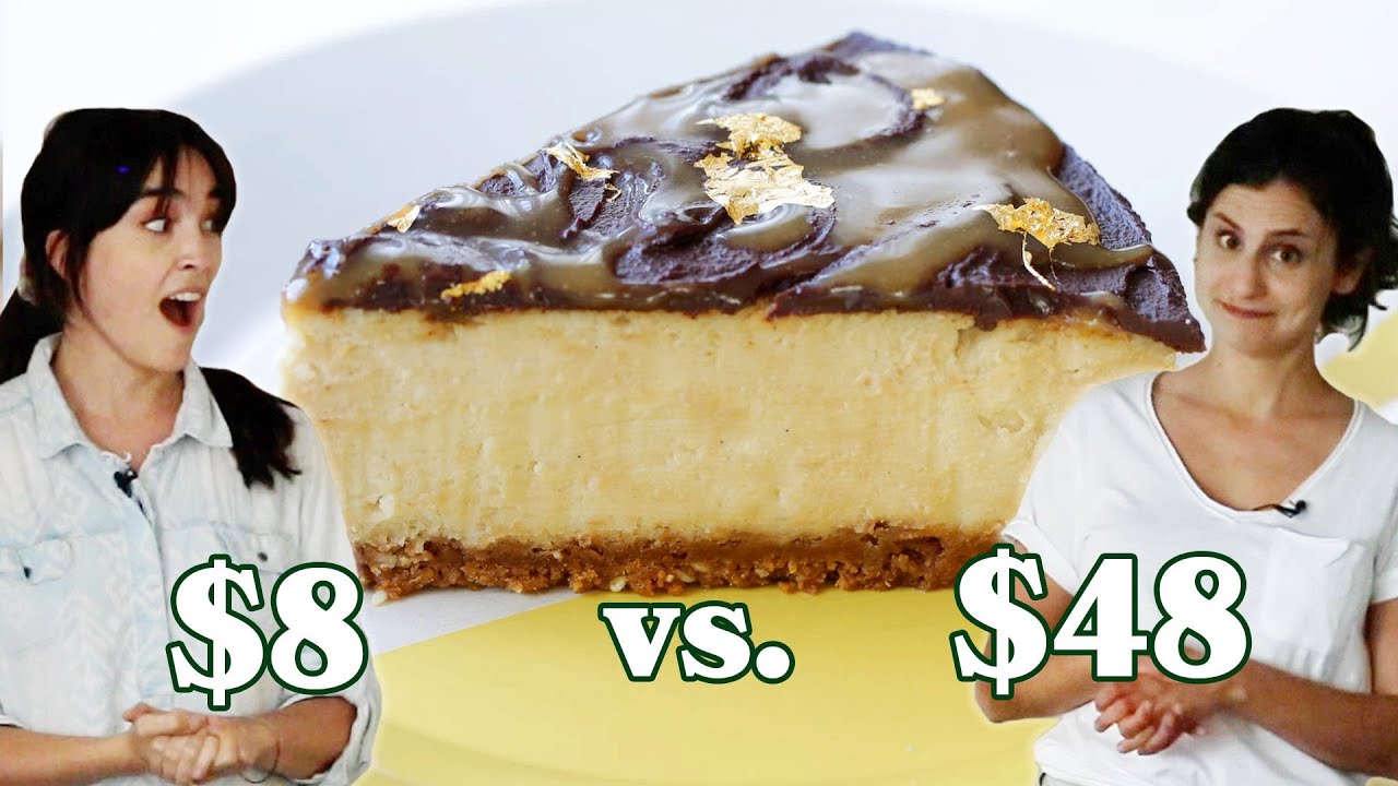$8 Vs. $48 Vegan Cheesecake