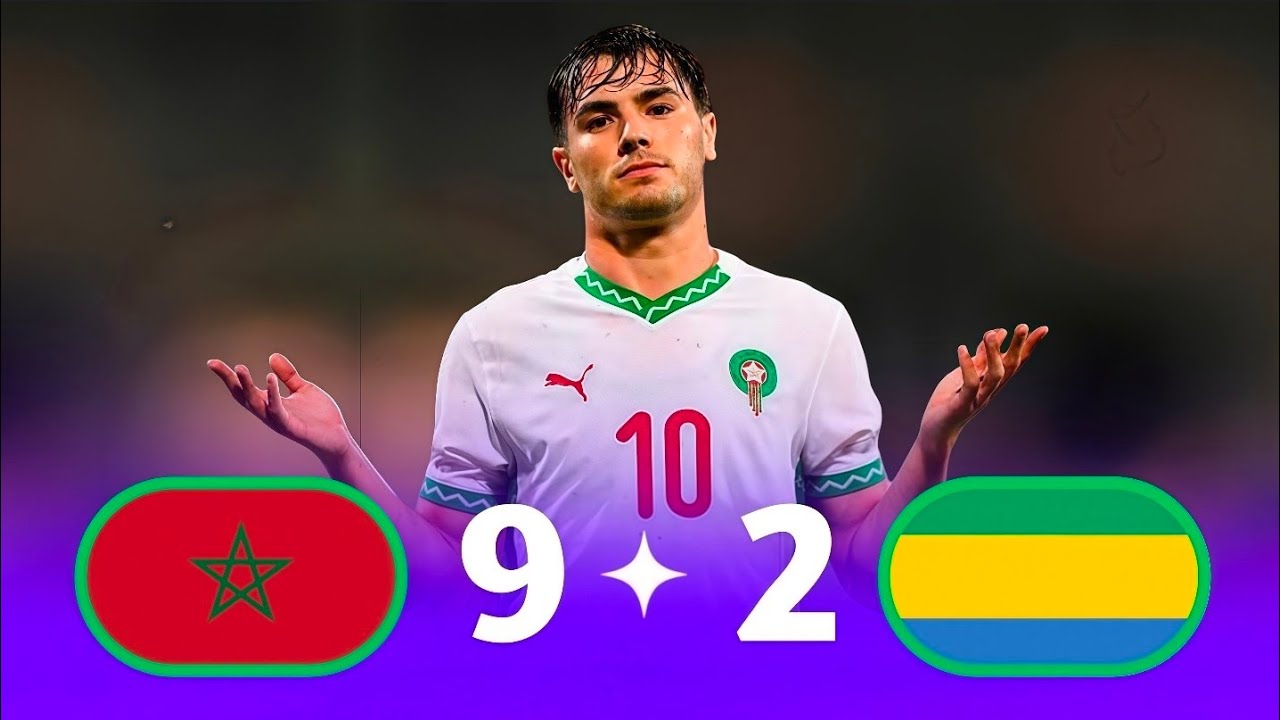 من أين لك هذا يا إبراهيم 💪💪 جنون جواد بدا على مباريات المغرب - والغابون كأس أمم إفريقيا المغرب 2025