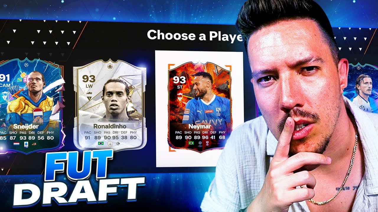 ATOMTŰZ EZ A FIRE NEYMAR! 🔥⚽️ EAFC 24 DRAFT