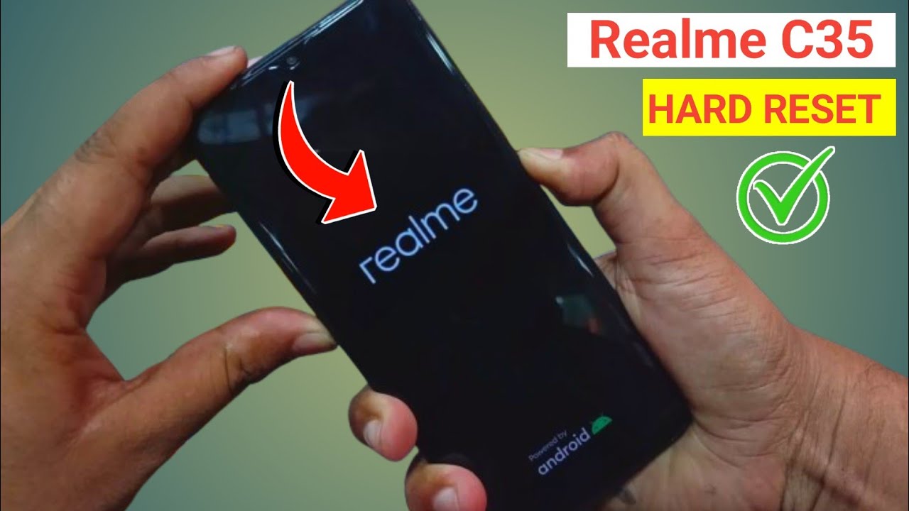 Realme C35 (Rmx3511) Hard Reset || All Type Pin, Password, Pattern Lock Remove Without PC 100% Free