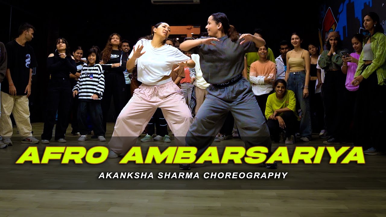 Ambarsariya remix I Akanksha Sharma Choreography ft. Natasha Sherpa
