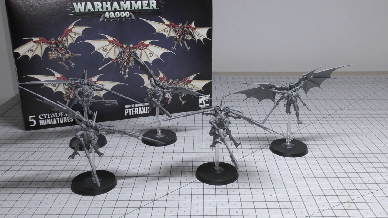 Adeptus Mechanicus - Pteraxii - Review (WH40K)