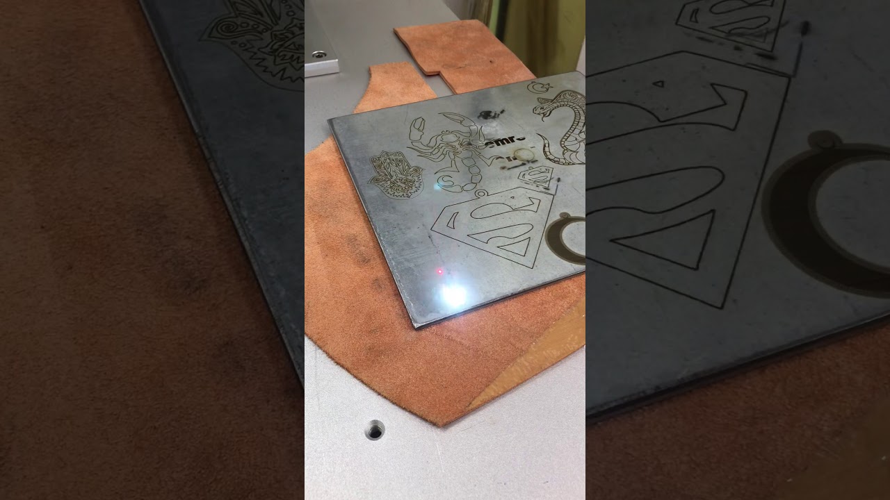 30W Lazer Kesme Ve Markalama Makinası