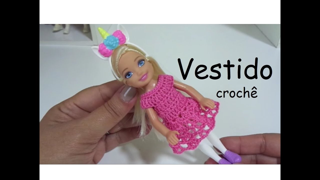Vestido em crochê para Chelsea - passo a passo