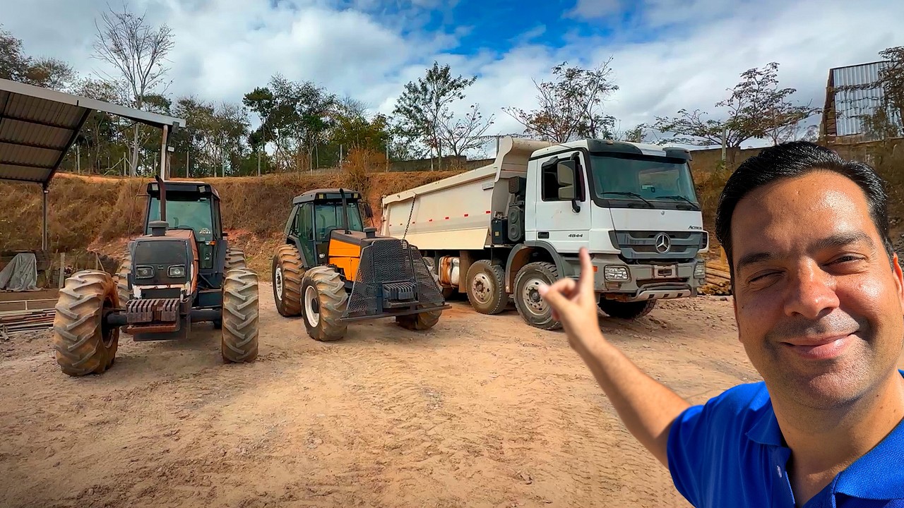 LEIL&Atilde;O DE M&Aacute;QUINAS: TRATOR , CAMINH&Atilde;O, COLHEITADEIRA E MAIS!
