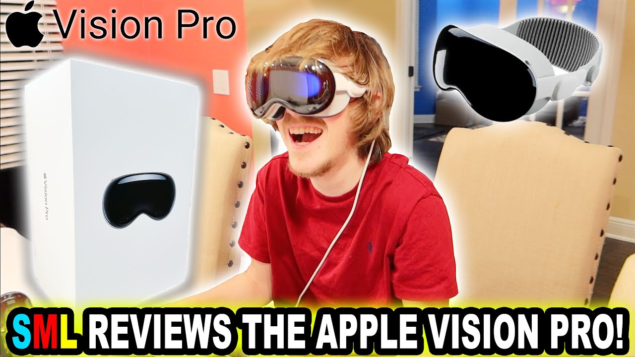 SML REVIEWS THE APPLE VISION PRO!