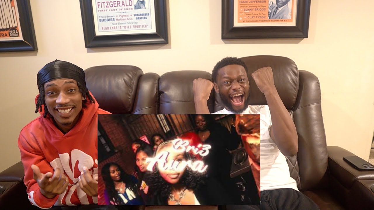 BRI3 - AURA | REACTION! ( SHE UP NEXt 🔥🔥)