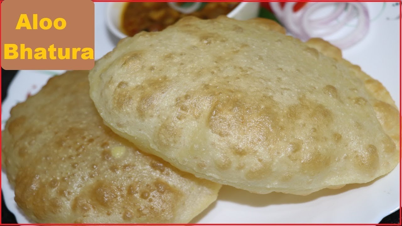 आलू के स्वादिष्ट भटूरे बिना यीस्ट के | Aloo Bhatura Recipe | Bhatura without yeast - Easy & Instant