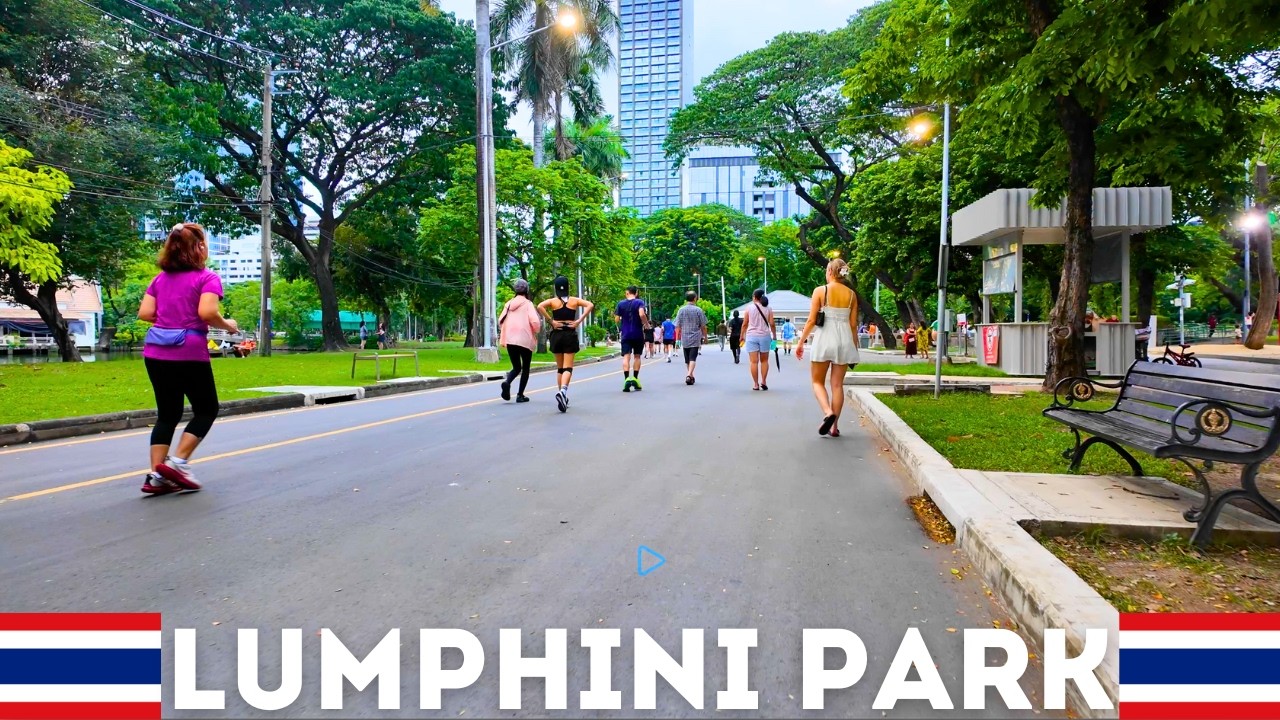 A Walk Through Lumphini Park, Bangkok, Thailand