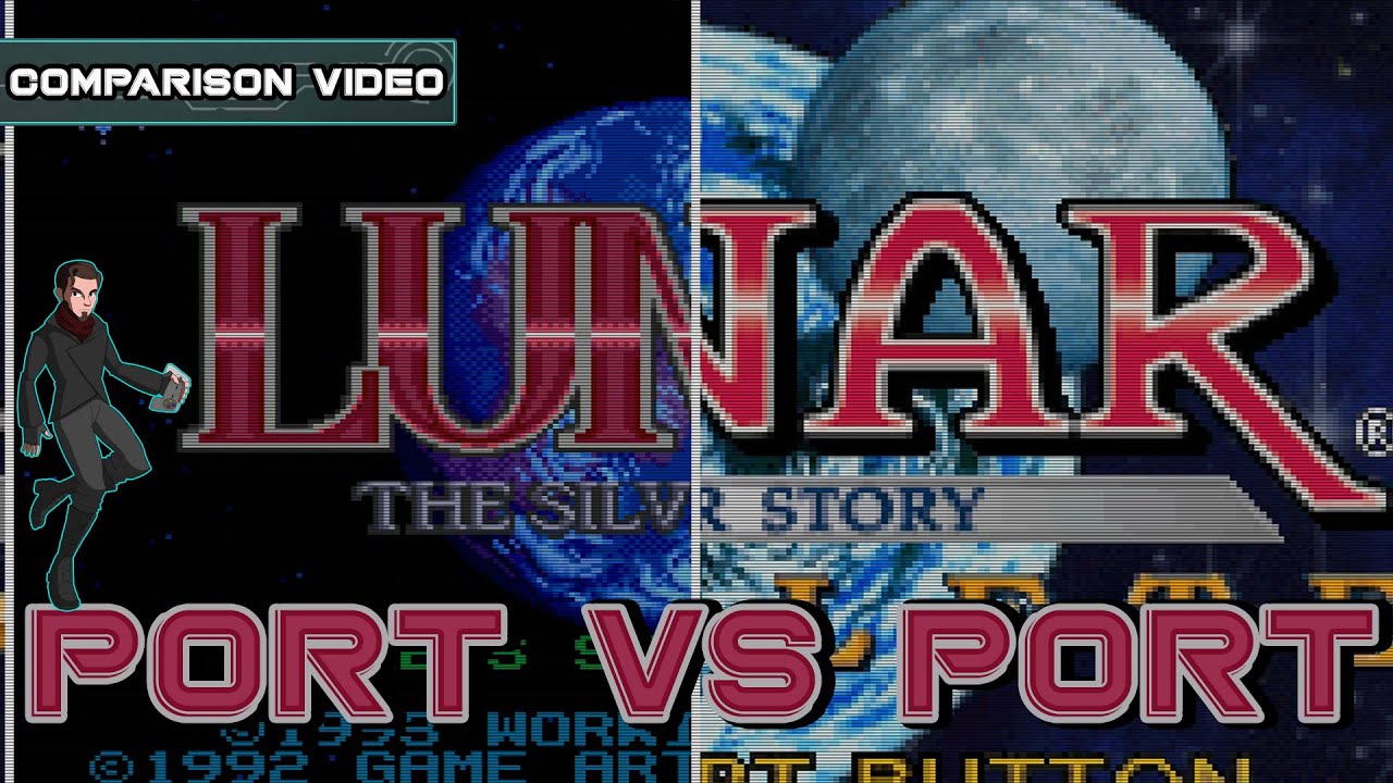 Lunar Silver Star Story Comparison | Sega CD vs Saturn vs PS1 vs GBA vs PSP | Port vs Port