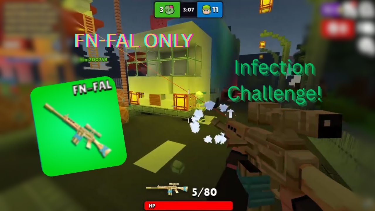 FN-FAL ONLY Challenge in Infection Mode — Can I Survive?!
