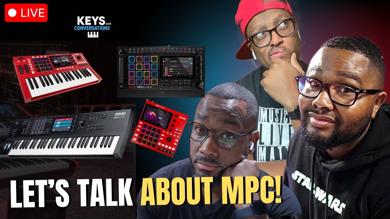 Let's Talk About The MPC! Keys & Conversations! Feat Yaahn Hunter Jr.!