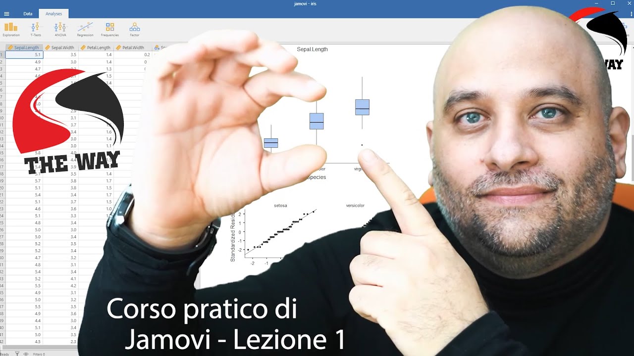 Corso pratico di Jamovi. Lezione 1: il software e la statistica descrittiva  - Prof. Pietro Cipresso