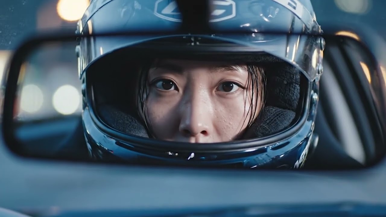 AI Generated Racing Video - Pink Drift Car Cinematic 4Kcar