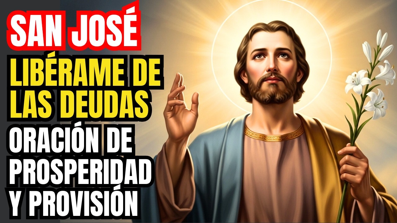SI TIENES DEUDAS, ESCUCHA ESTA ORACIÓN A SAN JOSÉ HOY MISMO
