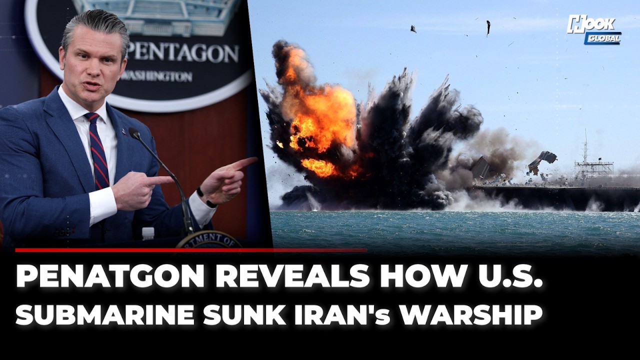 'First Sinking Of Enemy Ship Since...': Hegseth Confirms US Submarine Sunk Iranian Warship IRIS Dena