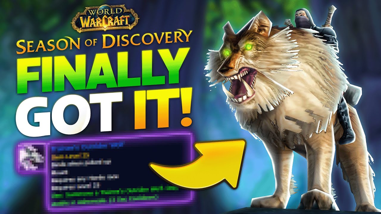I FINALLY GET The WARSONG MOUNT in SEASON of DISCOVERY!