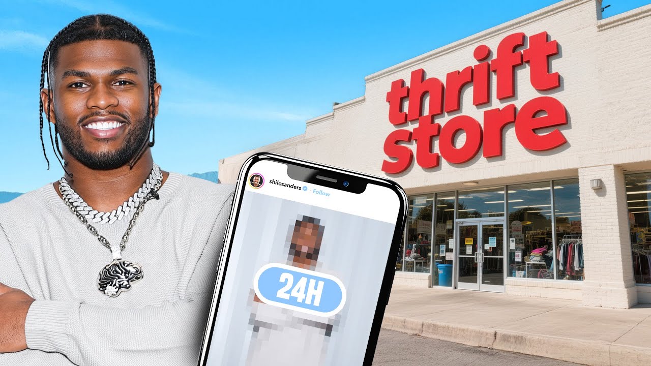 Shilo Sanders vs Thrift Store (10-Minute Luxury Challenge)