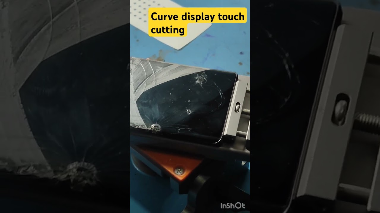 CURVE DISPLAY TOUCH CUTTING//#shorts #smartphone #minivlog #4kvlogs #shortvideo #mobilereparing