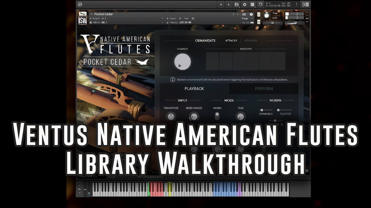 Ventus Native American Flutes: виртуальное прохождение инструмента
