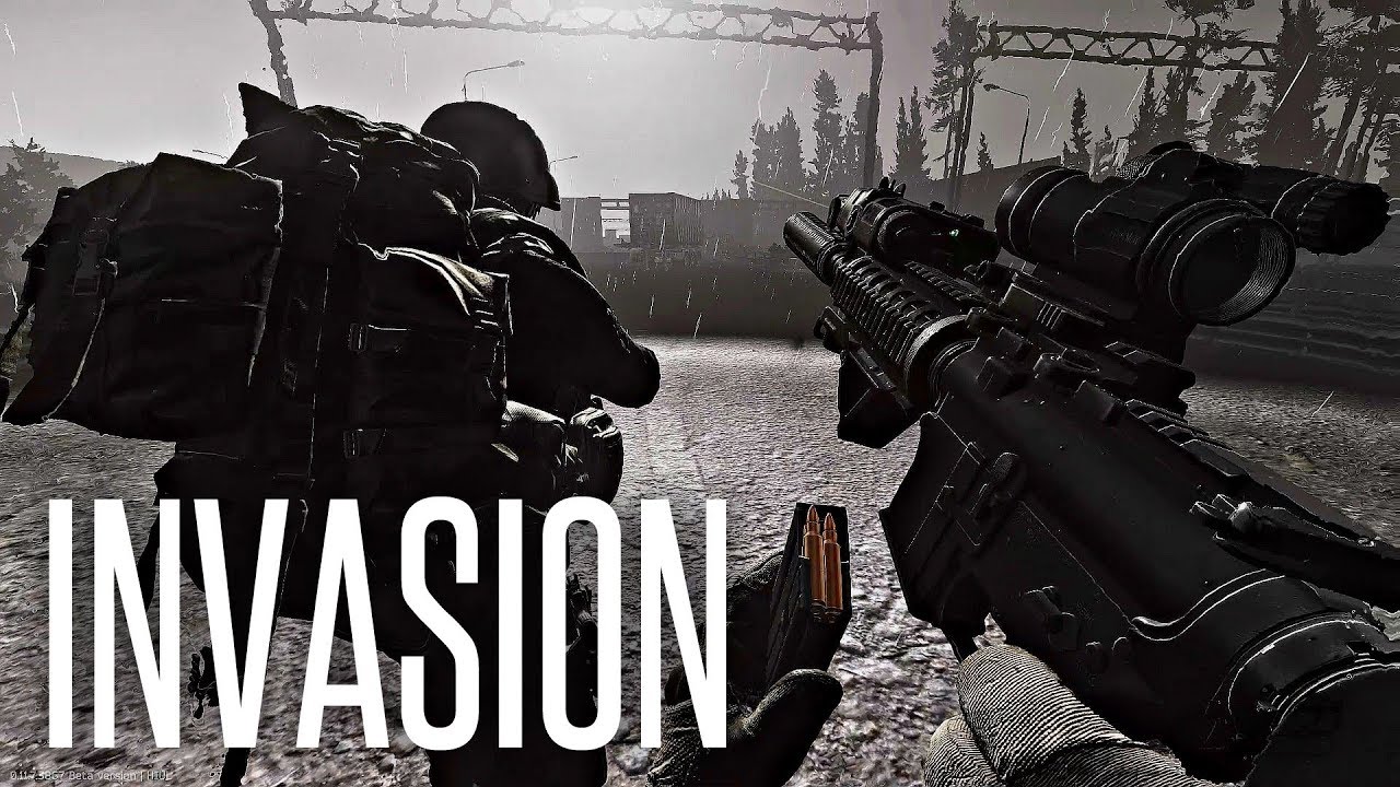 RAIDER INVASION OF THE SHOPPING MALL - Escape From Tarkov