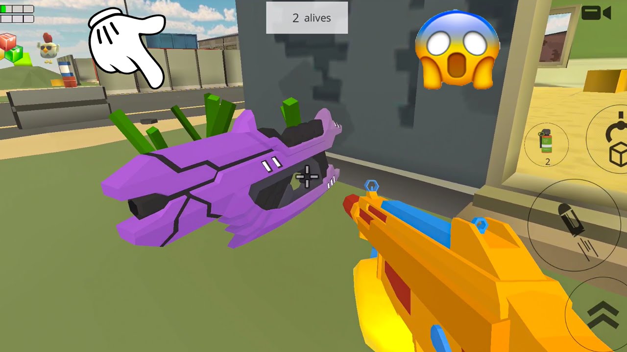 BattleRoyalePvP Chicken Gun Game || Pro VS Hacker ||  Level # 2668 || Best Online Amazing Games