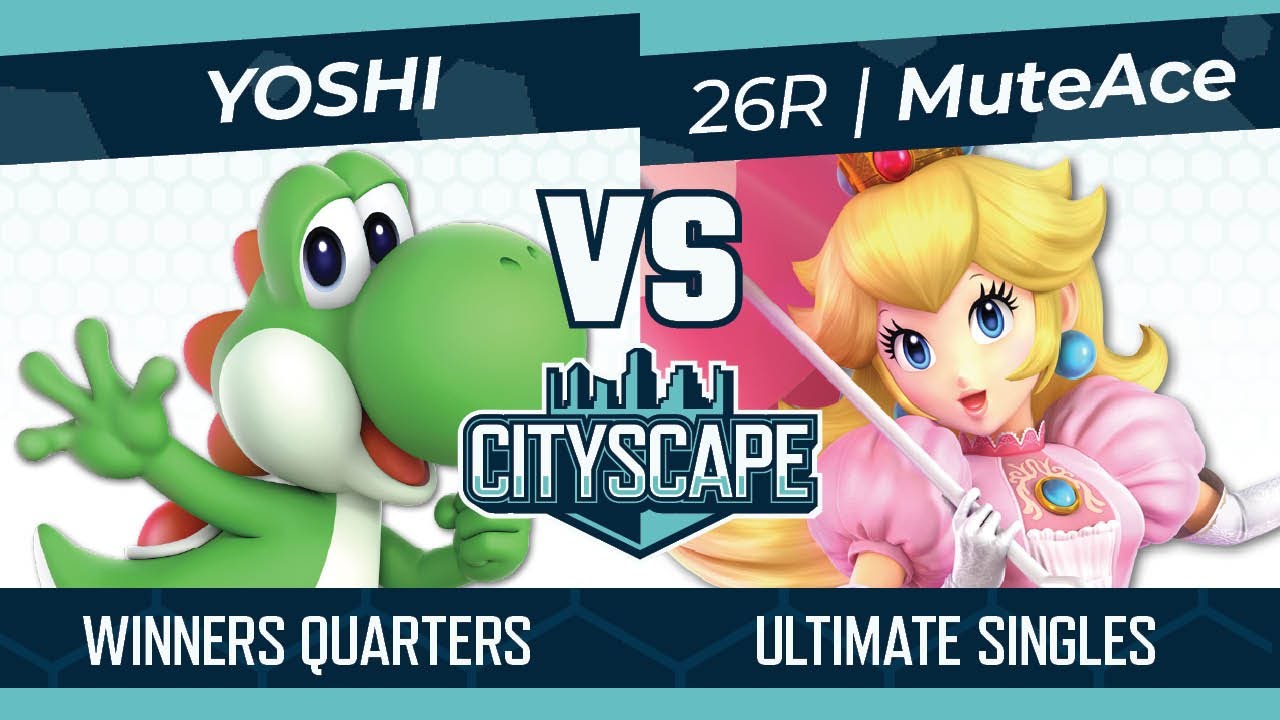 Cityscape 168: YOSHI (Yoshi) vs 26R | MuteAce (Peach) Winners Quarters