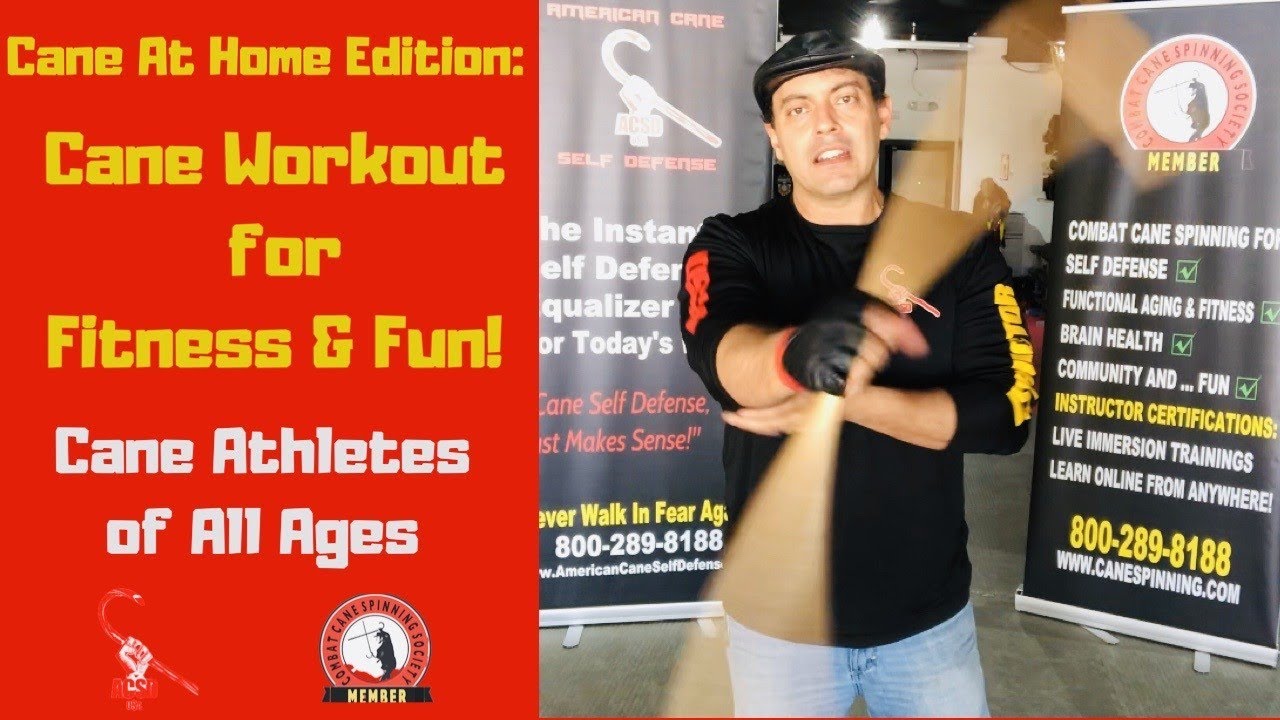 Cane At Home: Cane Workout for Fitness & Fun!