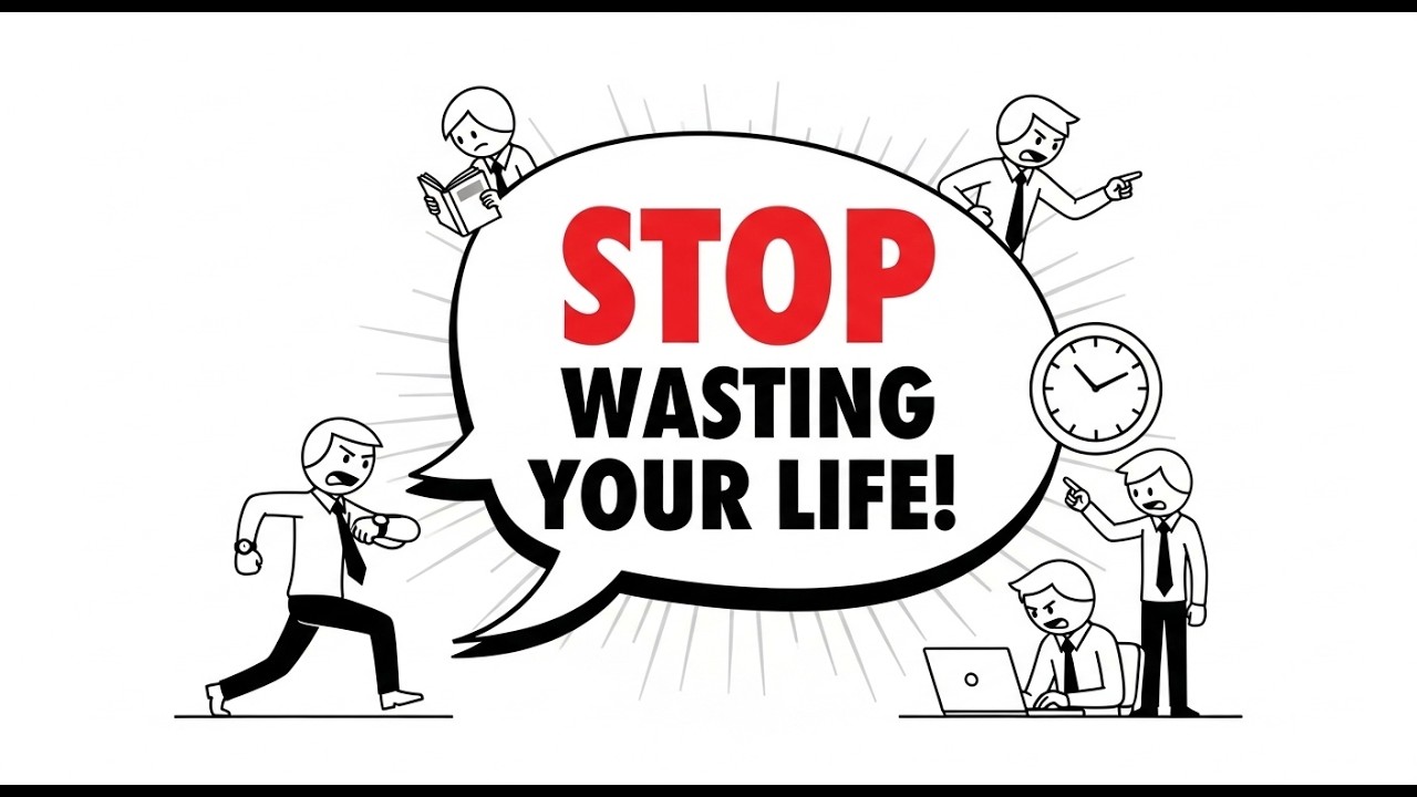 Stop Wasting Your Life | Master English Through Motivation | 40 Minute Listening Practice ✅