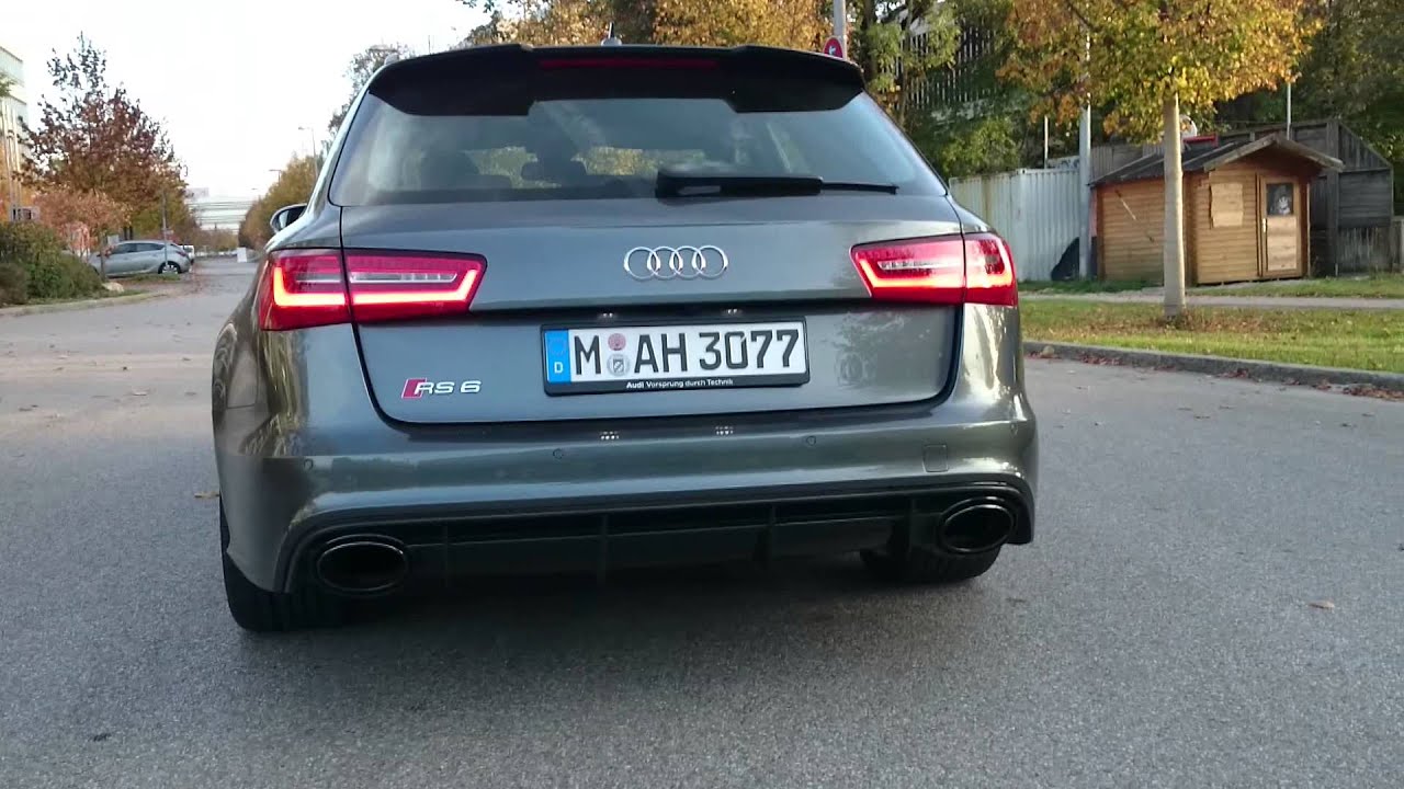 Audi RS6 (2014) Sound & Acceleration
