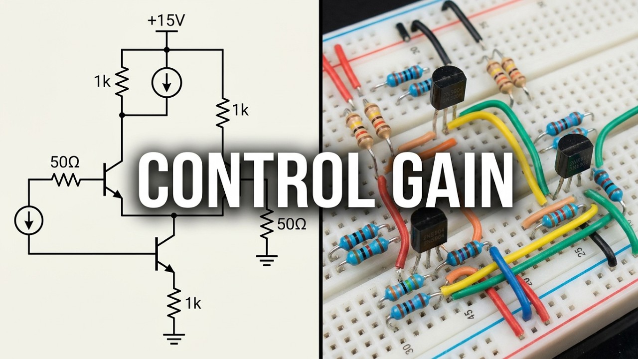 Design and Testing of Voltage Controlled Variable Gain Amplifier