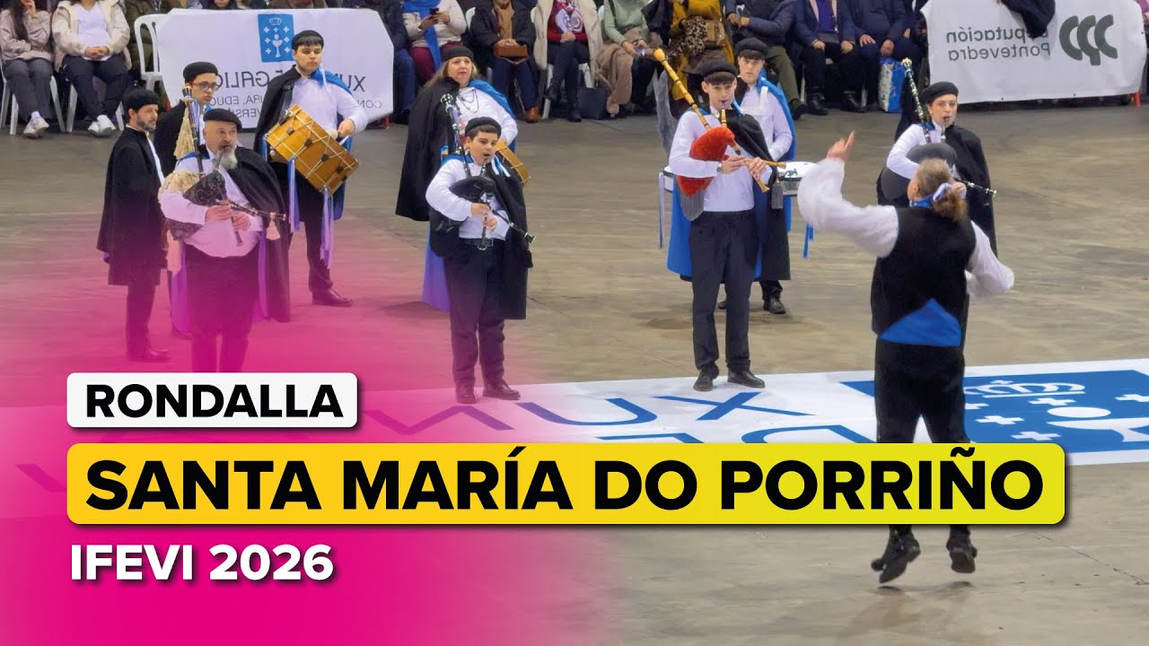 RONDALLA Santa María de O PORRIÑO 🎶 | Concurso de Rondallas IFEVI 2026 🥁