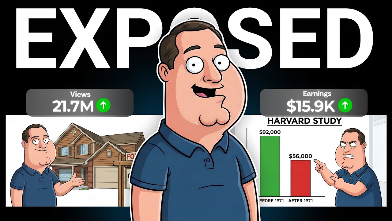 Умный способ создать безликий финансовый канал (разоблачение Nick Invests!)