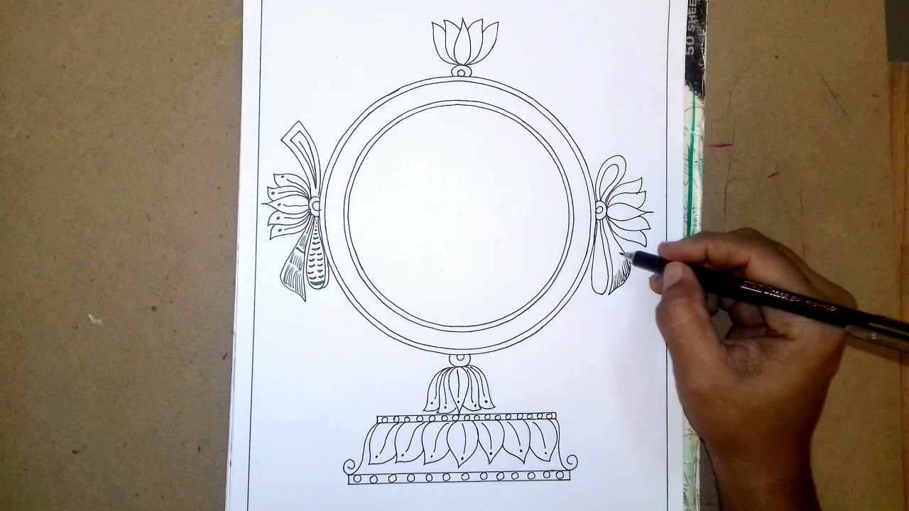 Lord Vishnu lying on snake | warli god | warli art - step by step for beginners | warli painting