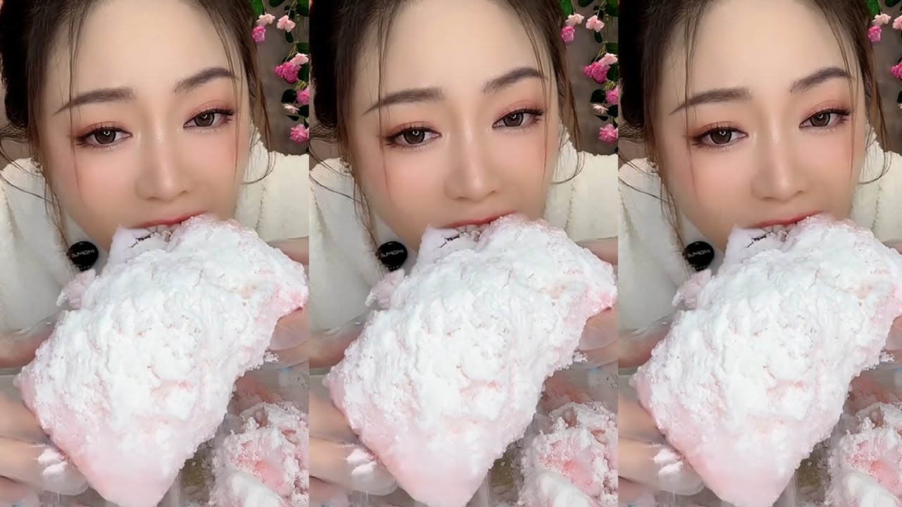 YA Mukbang Ice #mukbangice #eatingsounds