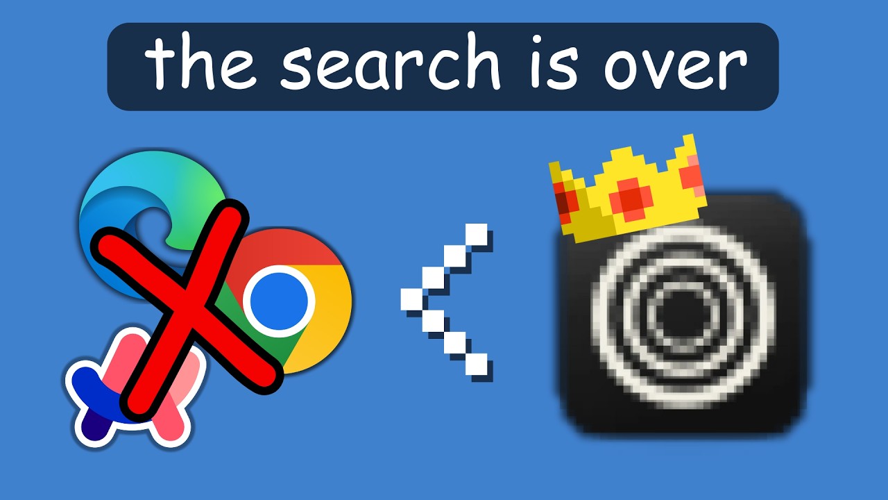 my search for the perfect web browser is finally over